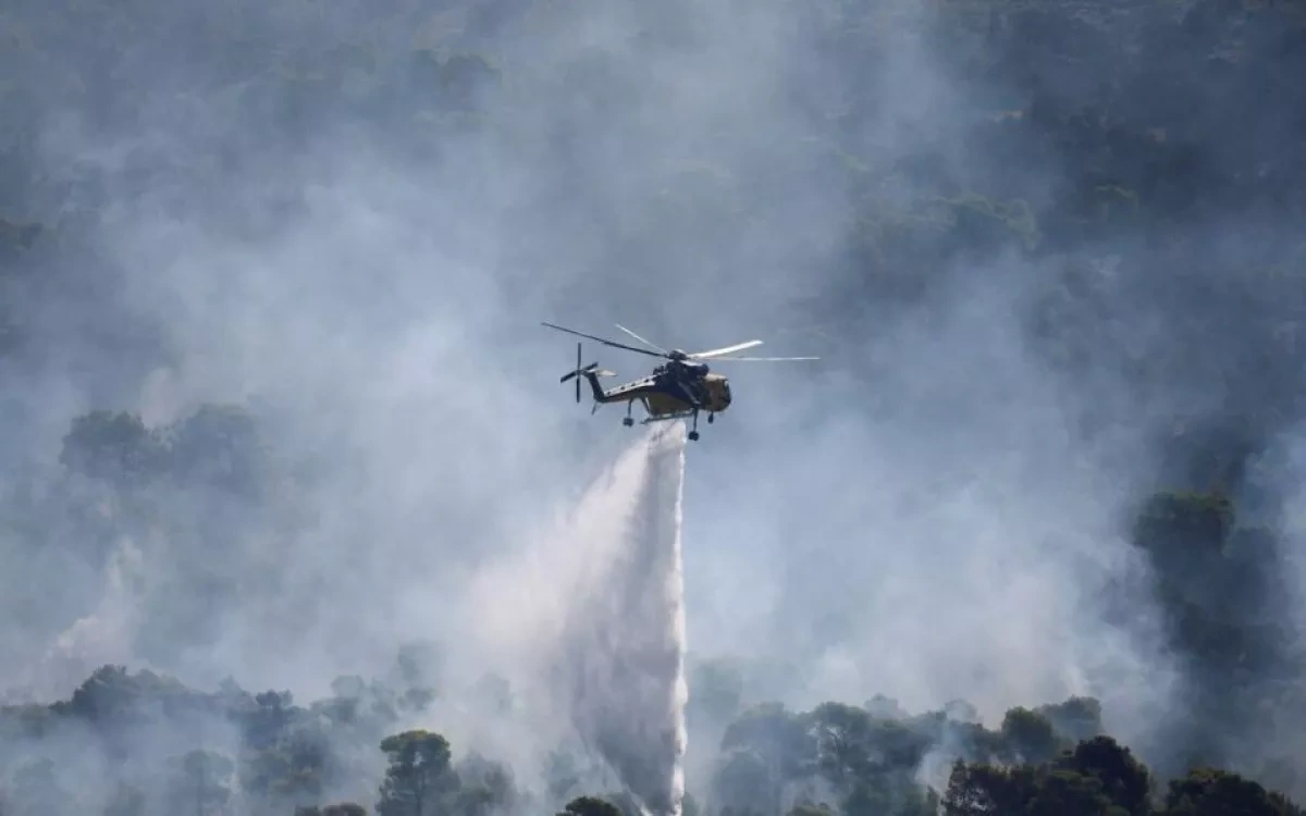 Wildfire in northern Greece enters 16th day as crews battle flare-ups