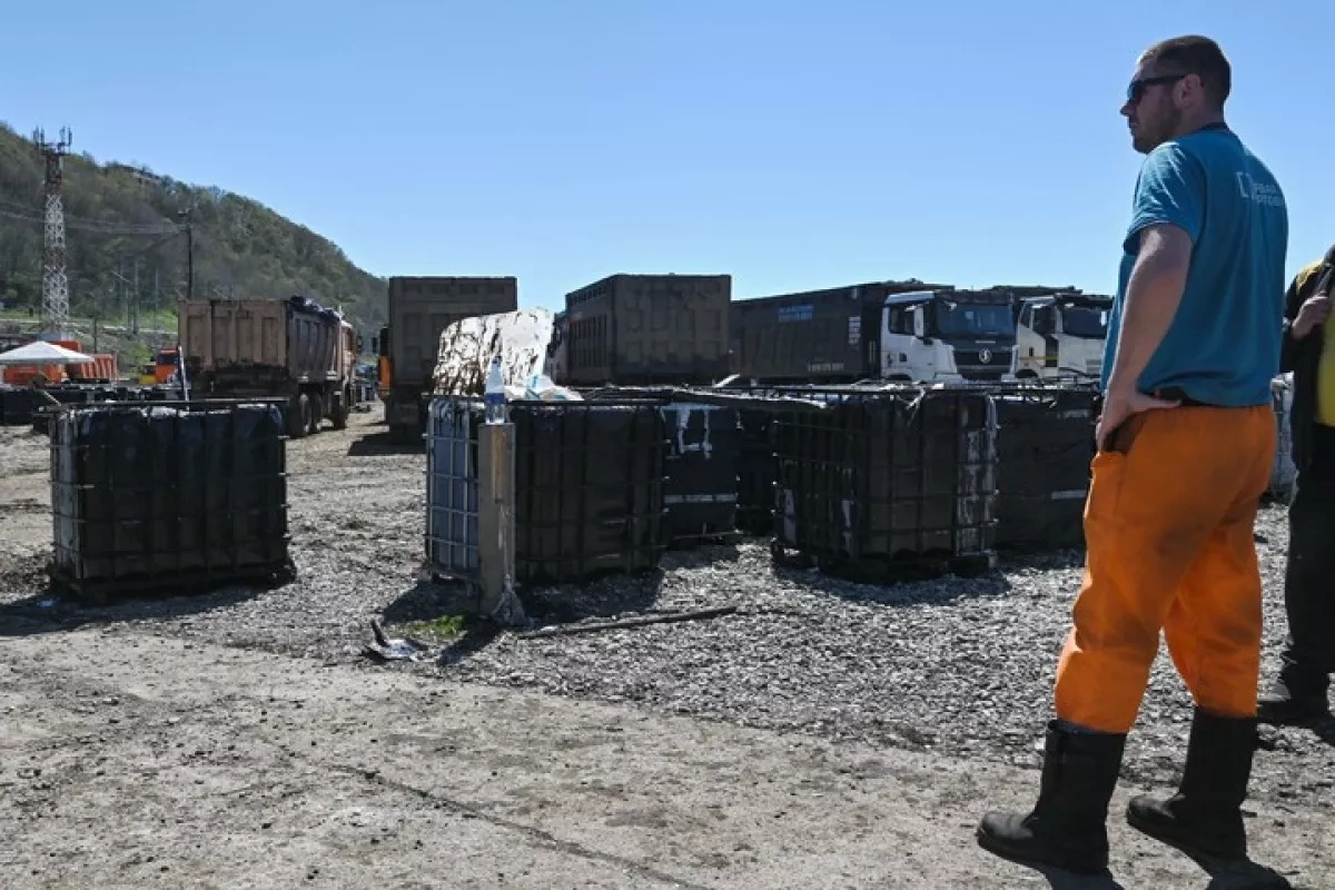 Over 13,000 cubic metres of fuel oil cleared in Russia's Tuapse