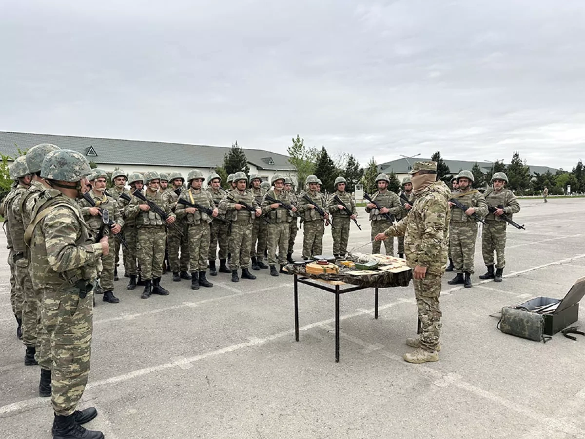 Azerbaijan completes military training exercises for reservists PHOTO