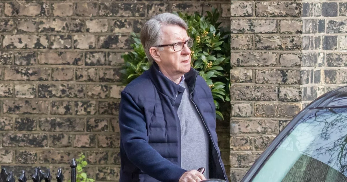 Ex-UK Envoy Mandelson released on bail in Epstein-linked probe photo