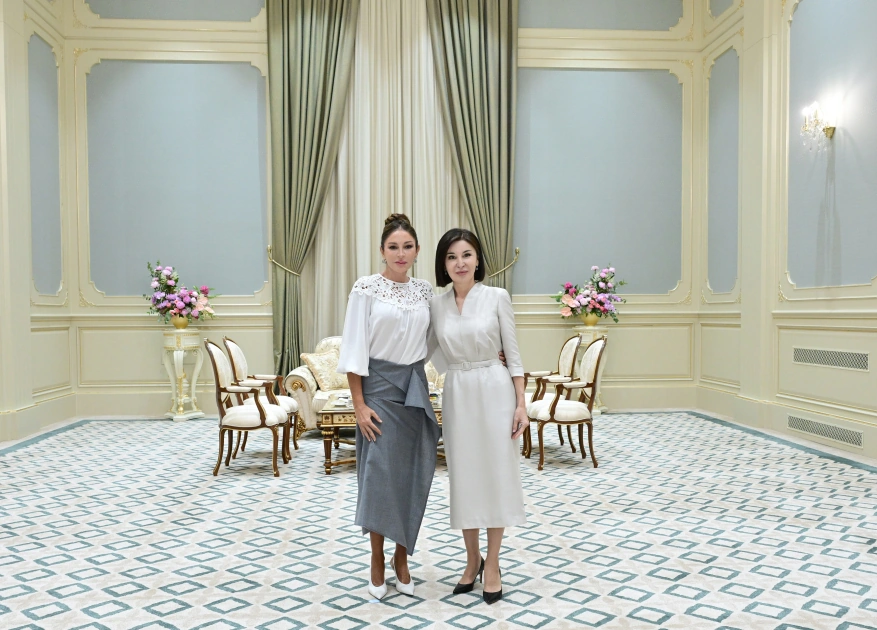 First Lady of Uzbekistan makes phone call to First Vice President Mehriban Aliyeva