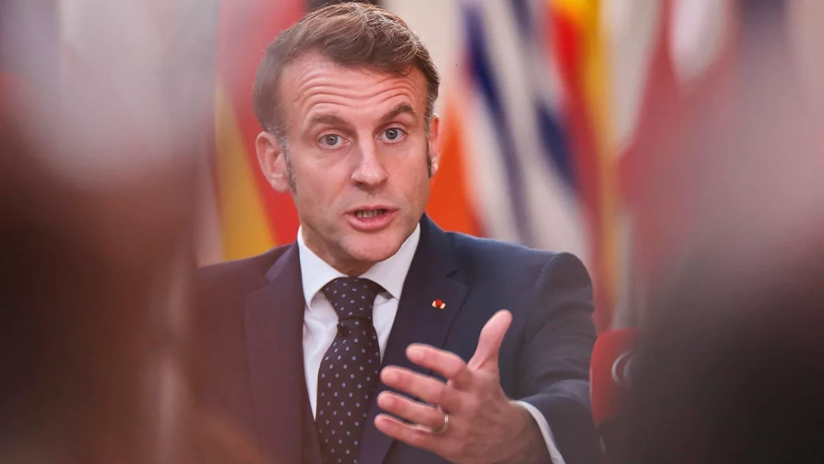 French president: EU loan for Ukraine to prioritize European defence industry