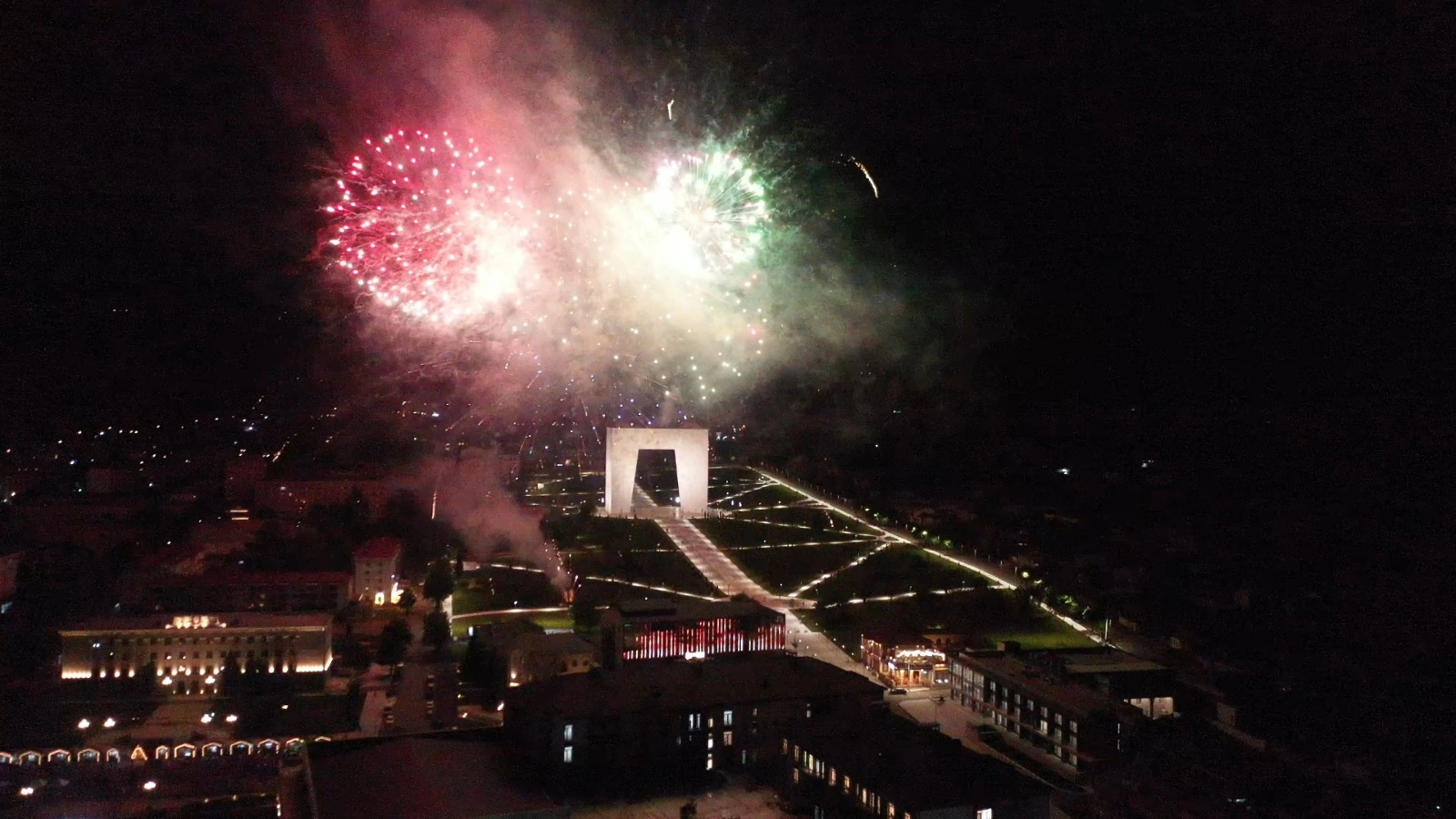 Festival in Khankendi concludes with fireworks (PHOTO)