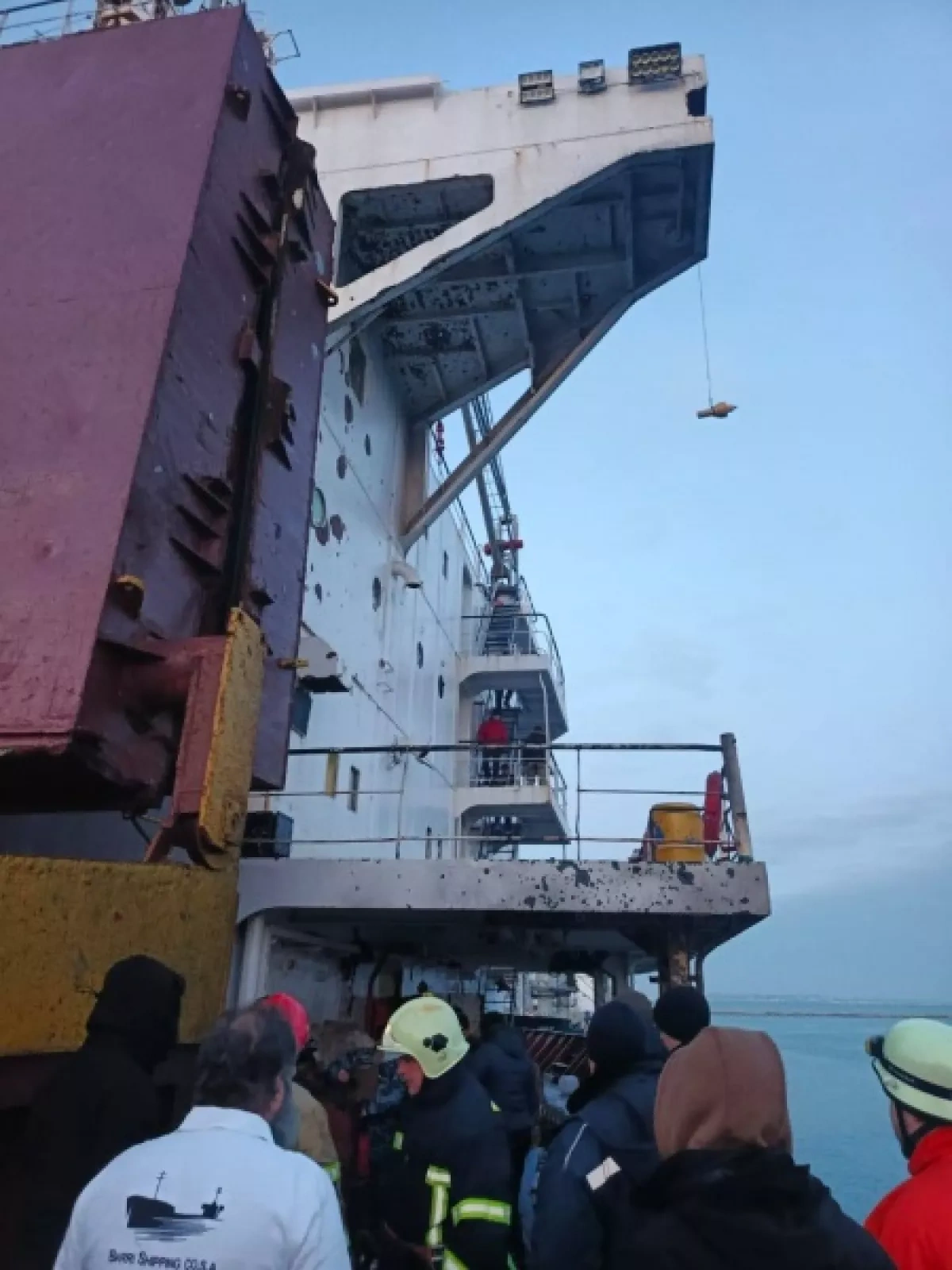Russia strikes civilian ships near Ukrainian ports, killing Syrian crew member Photo
