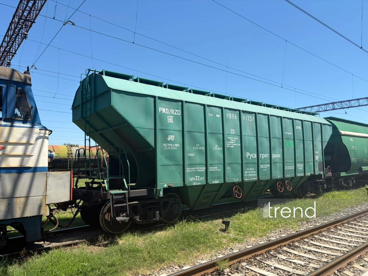 Azerbaijan facilitates wheat transit to Armenia (PHOTO/VIDEO)