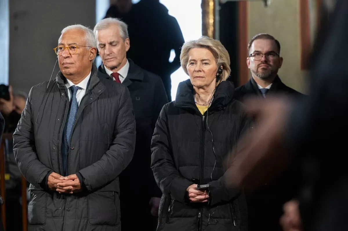 Zelenskyy, European leaders pray for peace at Kyiv’s Saint Sophia Cathedral PHOTO / VIDEO