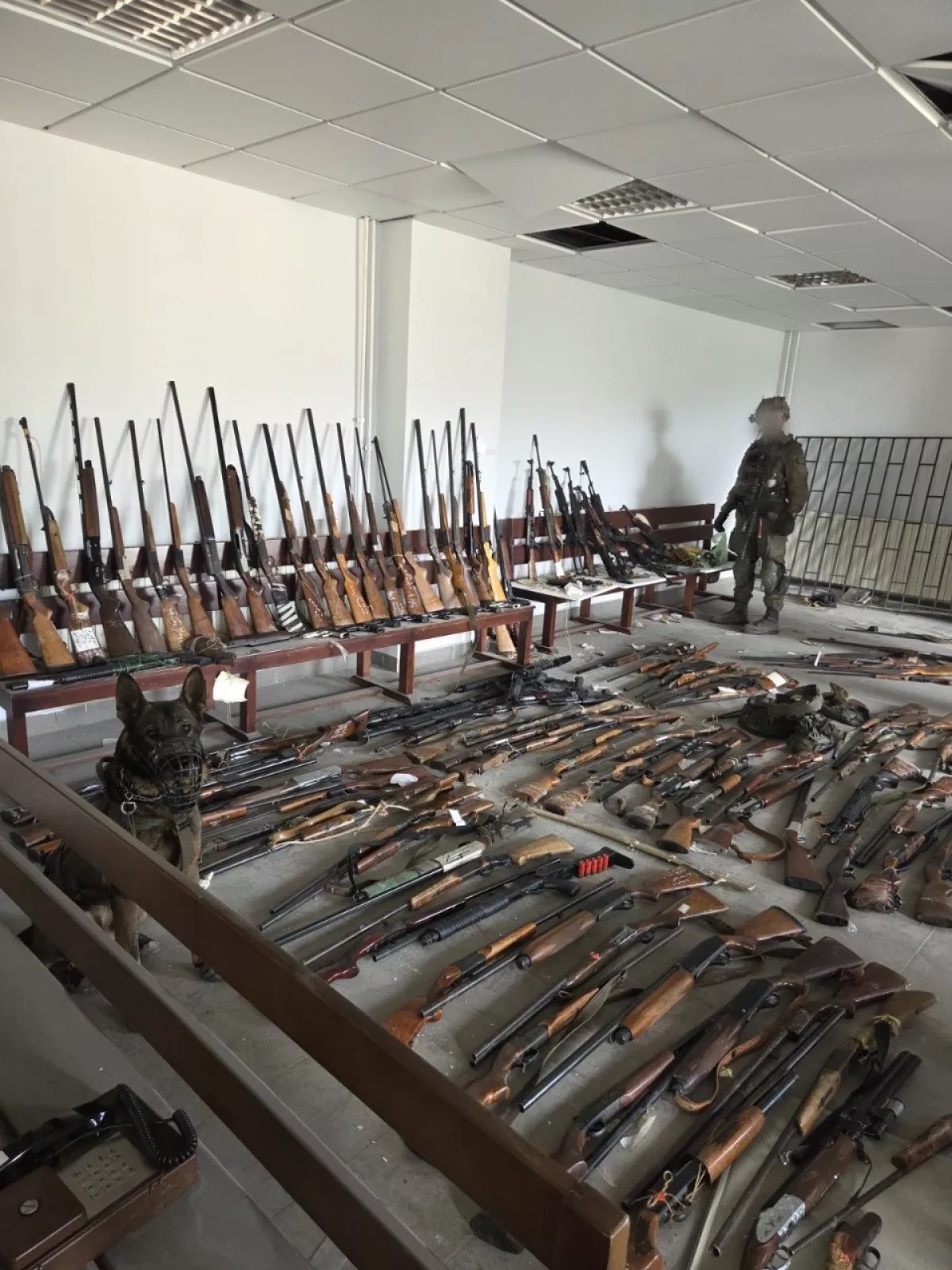 Israeli military says weapons cache found in school building in Lebanon