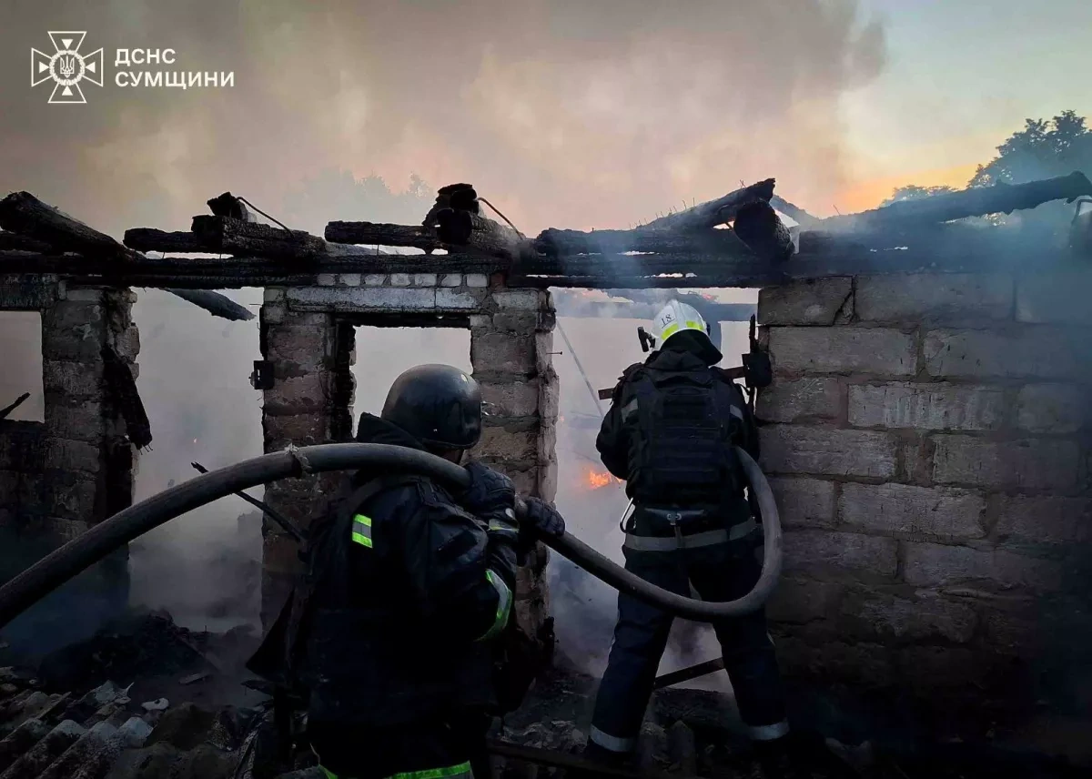 Two killed, one injured in Russian strikes on Ukraine's Sumy PHOTO