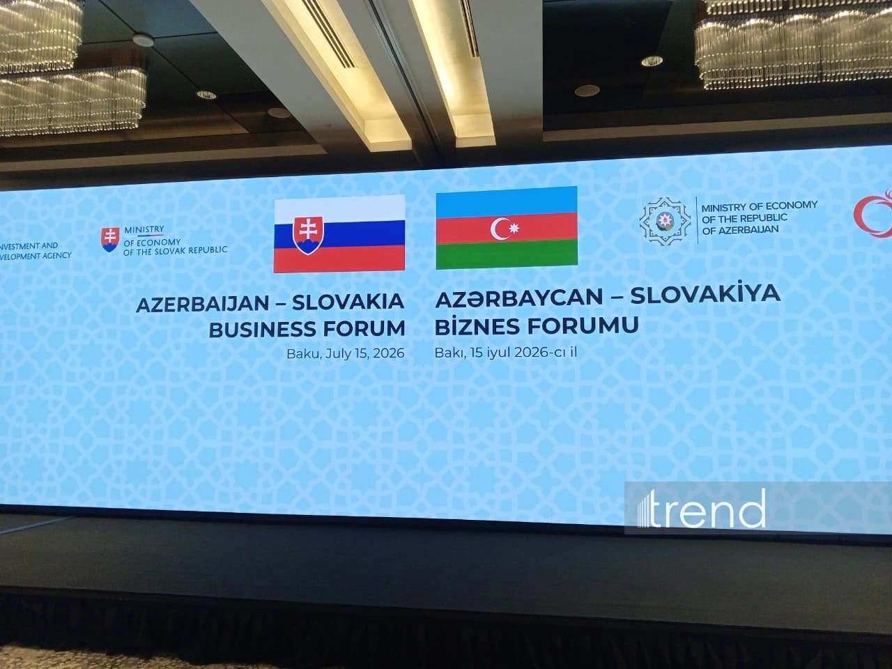 Baku hosts Azerbaijan-Slovakia joint business forum (PHOTO)
