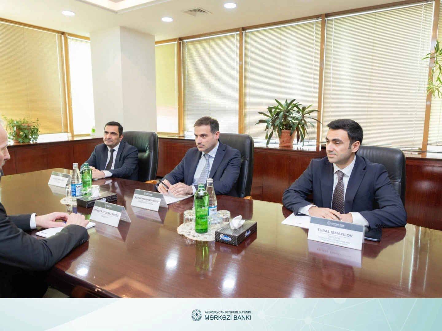 Azerbaijan's Central Bank, CCAMTAC explore prospects of cooperation (PHOTO)
