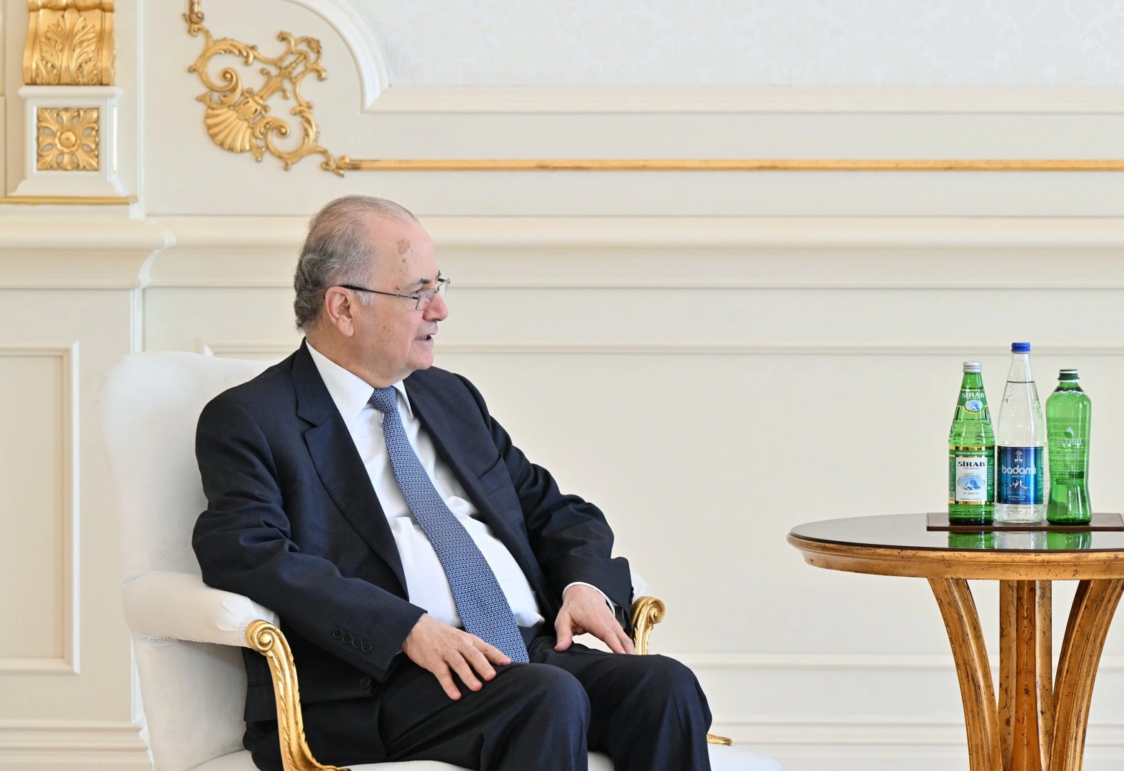 President Ilham Aliyev meets with Palestinian Prime Minister (PHOTO)