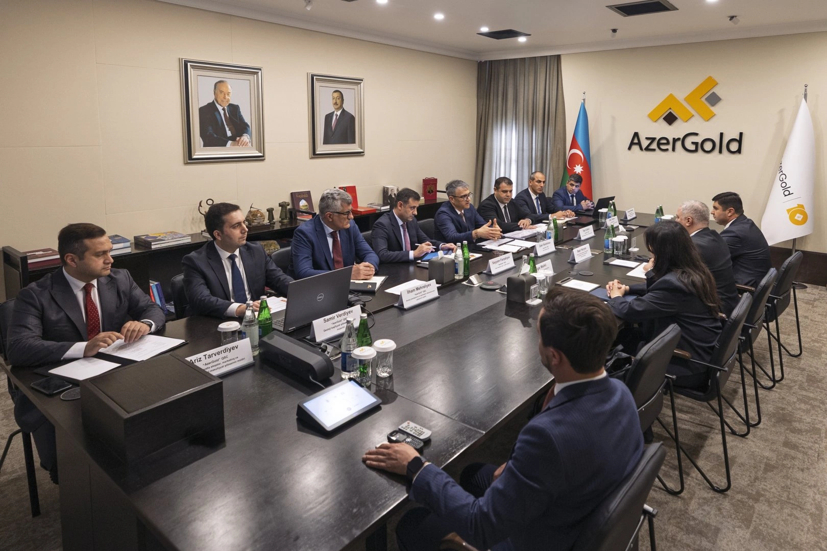 The Progress on Soyudlu (Zod) Gold Deposit Project has been reviewed at AzerGold CJSC (PHOTO)