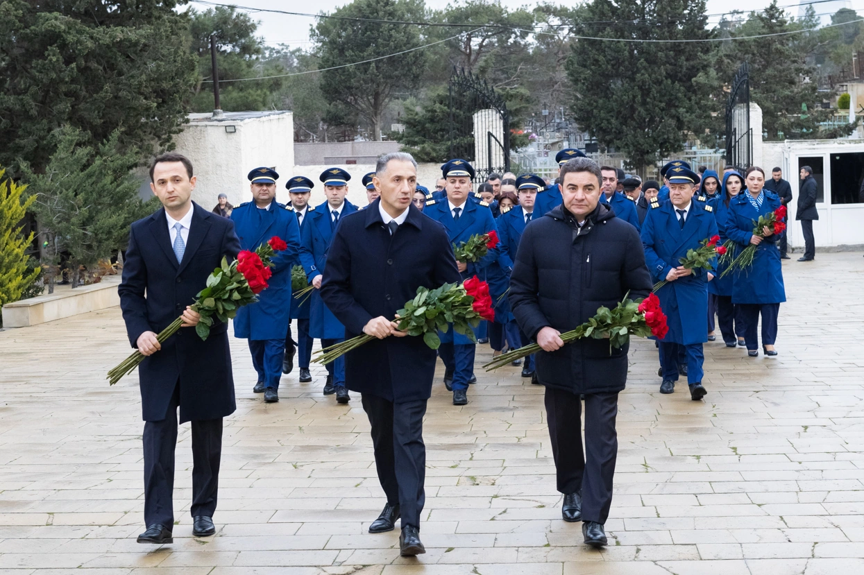 Heydar Aliyev International Airport holds memorial for AZAL plane crash victims (PHOTO)