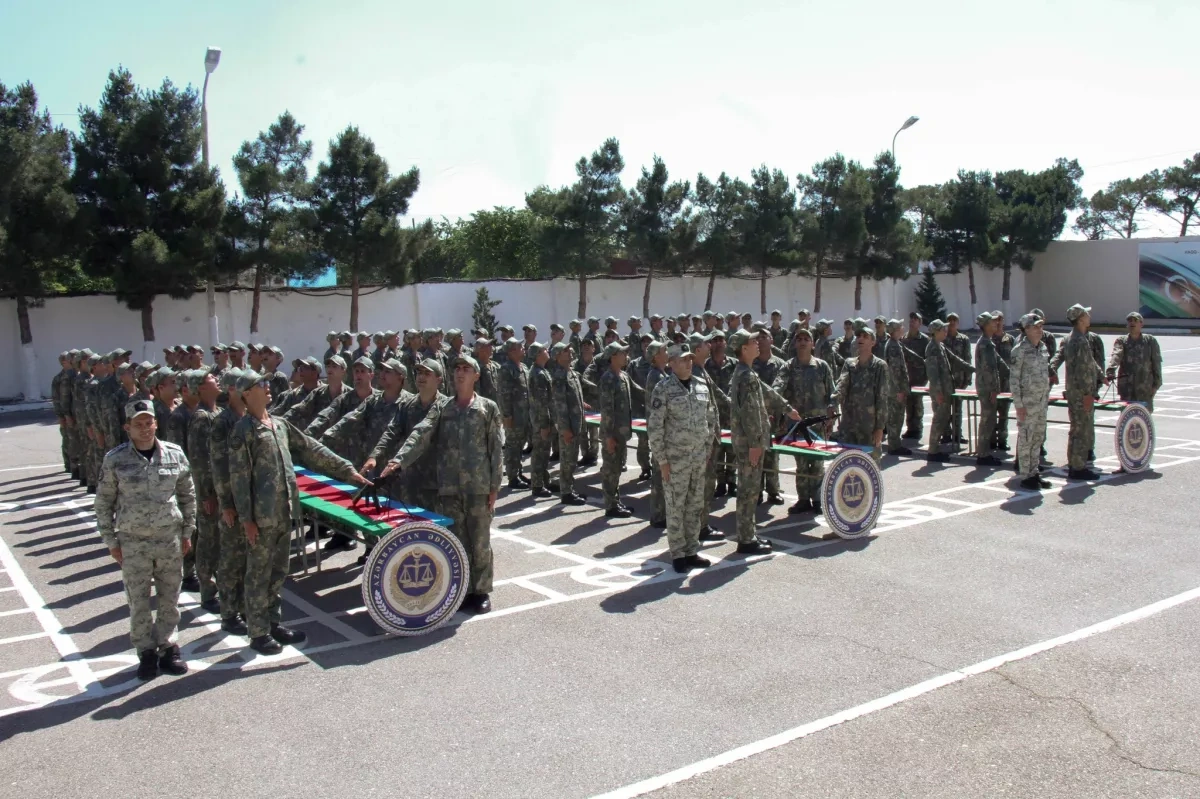 Azerbaijan’s young recruits take military oath under national flag PHOTO