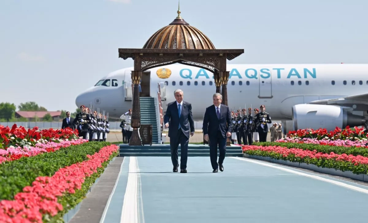 Kazakhstan’s president arrives in Uzbekistan for working visit PHOTO