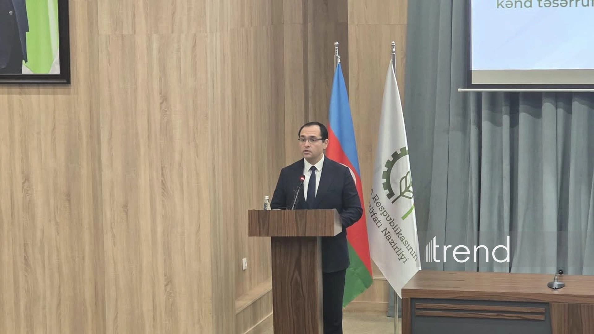 Azerbaijan's agricultural output exceeds $6.5B in nine months - minister