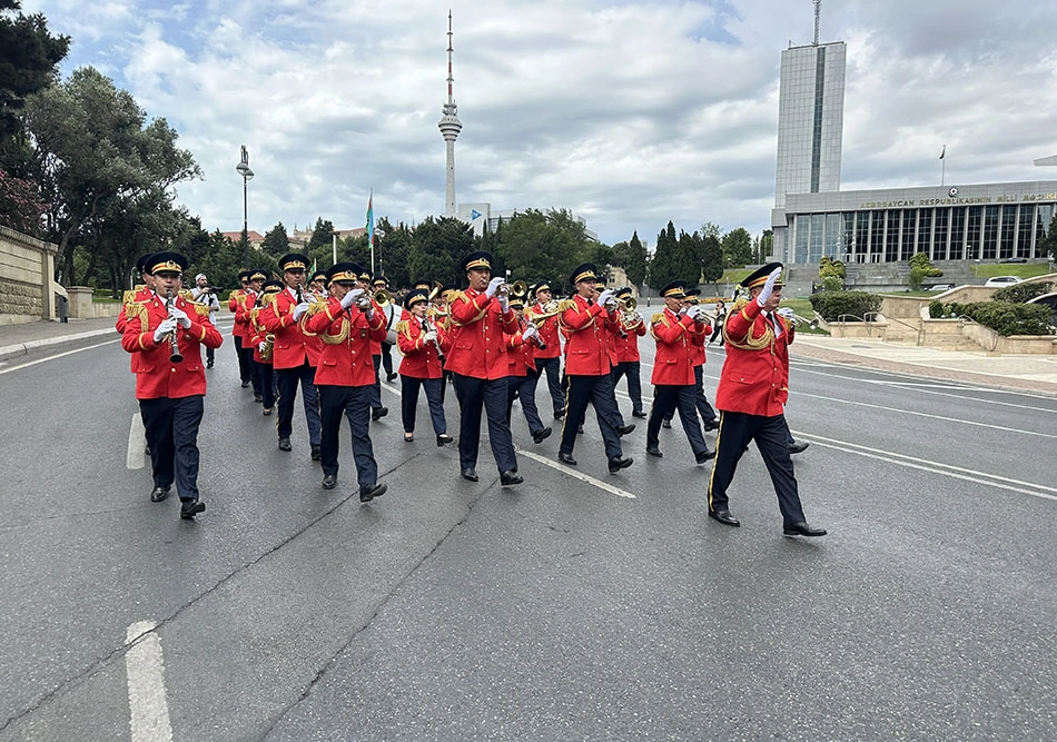 Azerbaijan marks Armed Forces Day with military marches across nation (PHOTO)