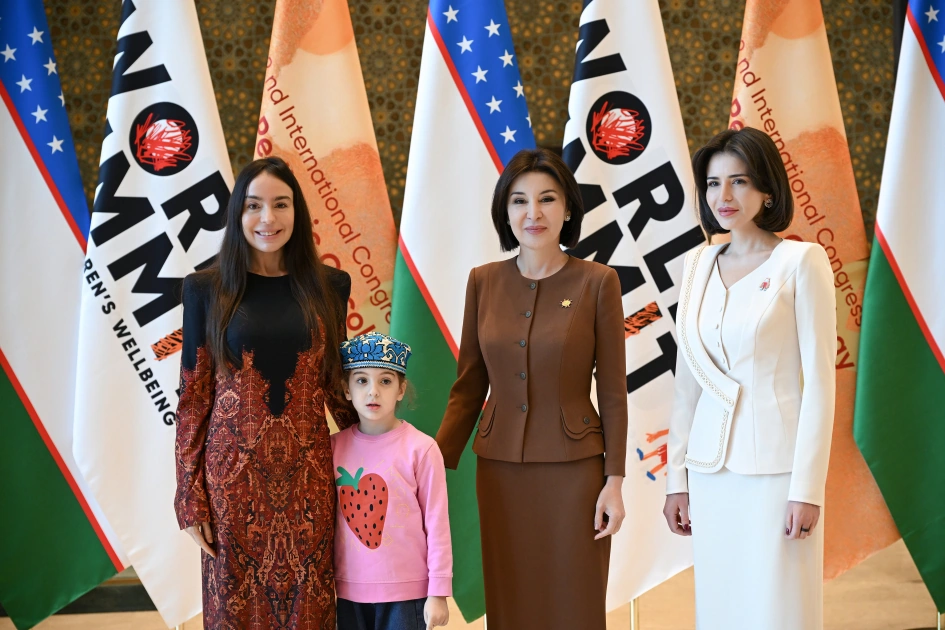 Heydar Aliyev Foundation VP Leyla Aliyeva attends opening of World Summit on Investing in Children’s Well-being in Samarkand (PHOTO)