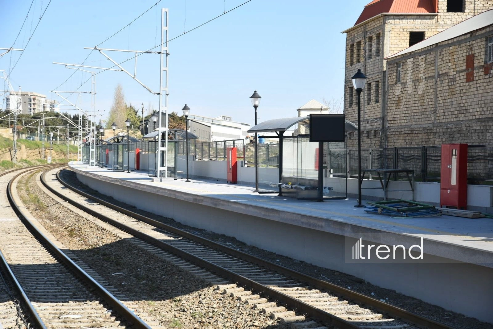 New railway stop starts operating in Azerbaijan (PHOTO)