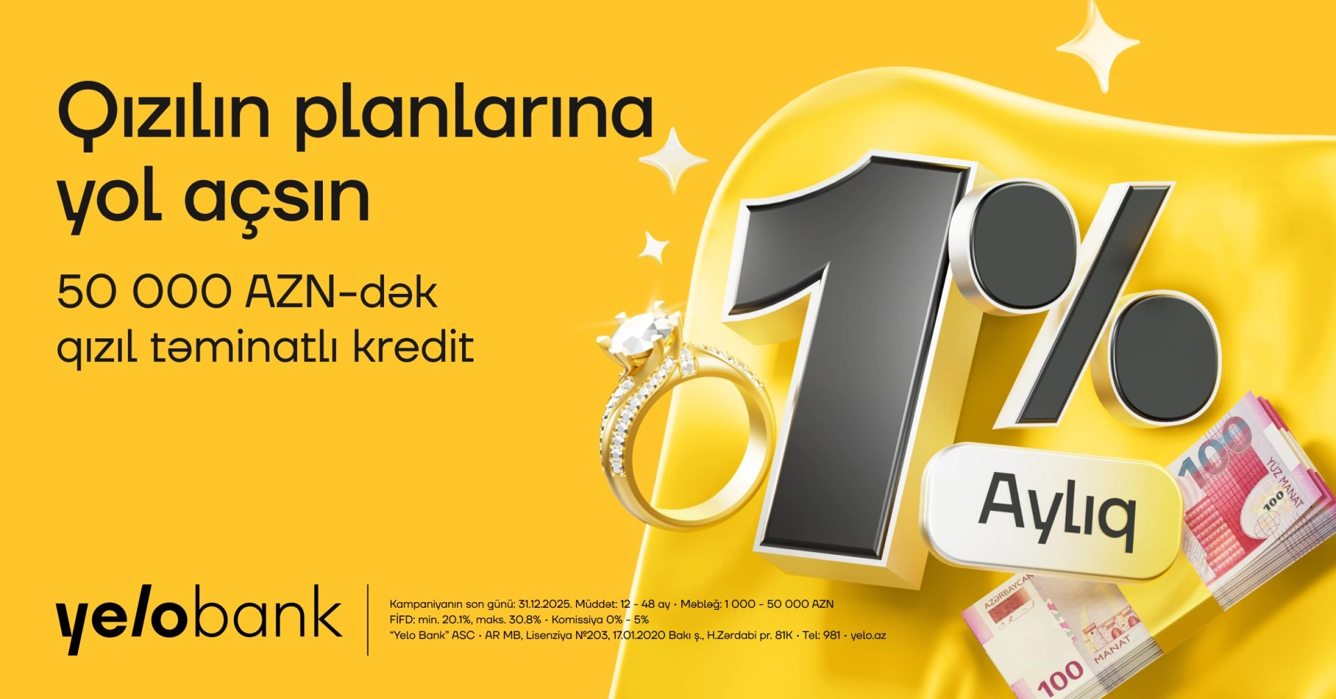 Gold-secured loan from just 1% per month!