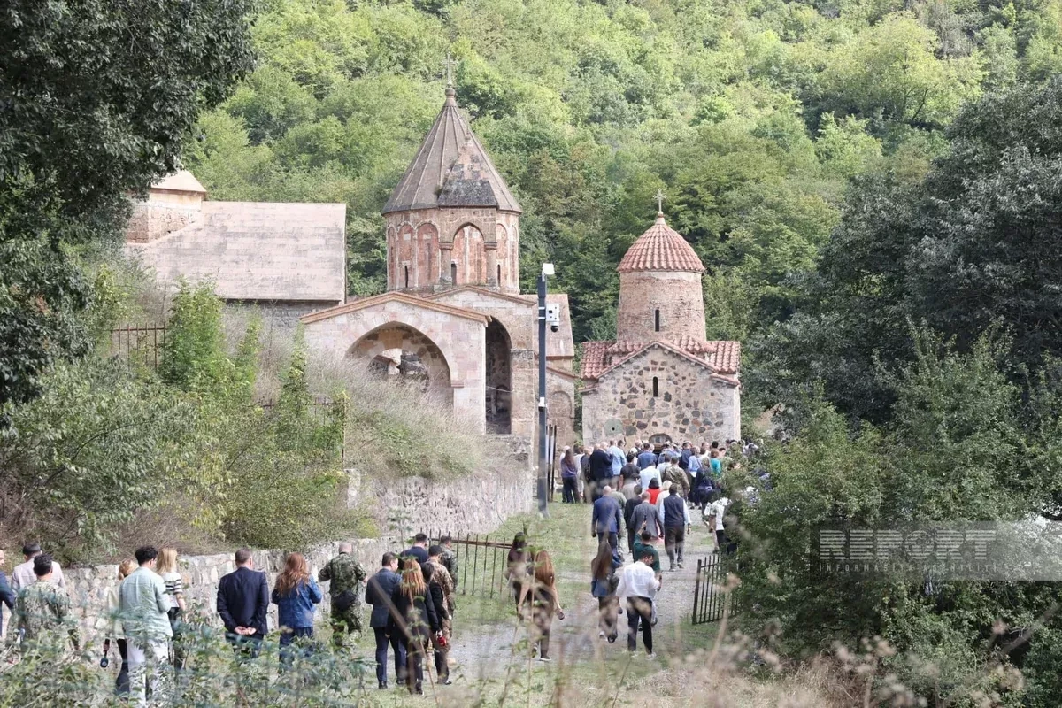 Foreign diplomats visit Khudavang monastery in Azerbaijan’s Kalbajar PHOTO