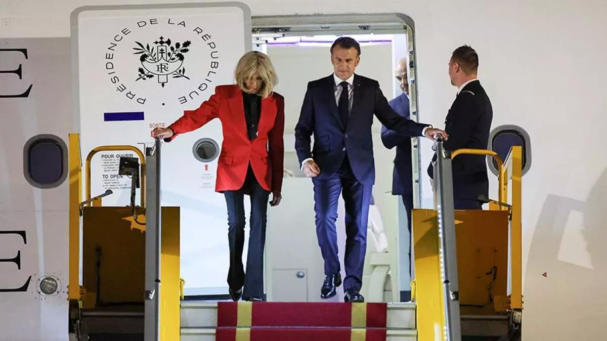 Trump mocks Macron: “His wife treats him extremely badly”