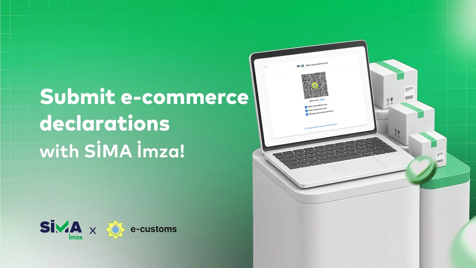 The most convenient way to declare customs parcels: “SİMA İmza”