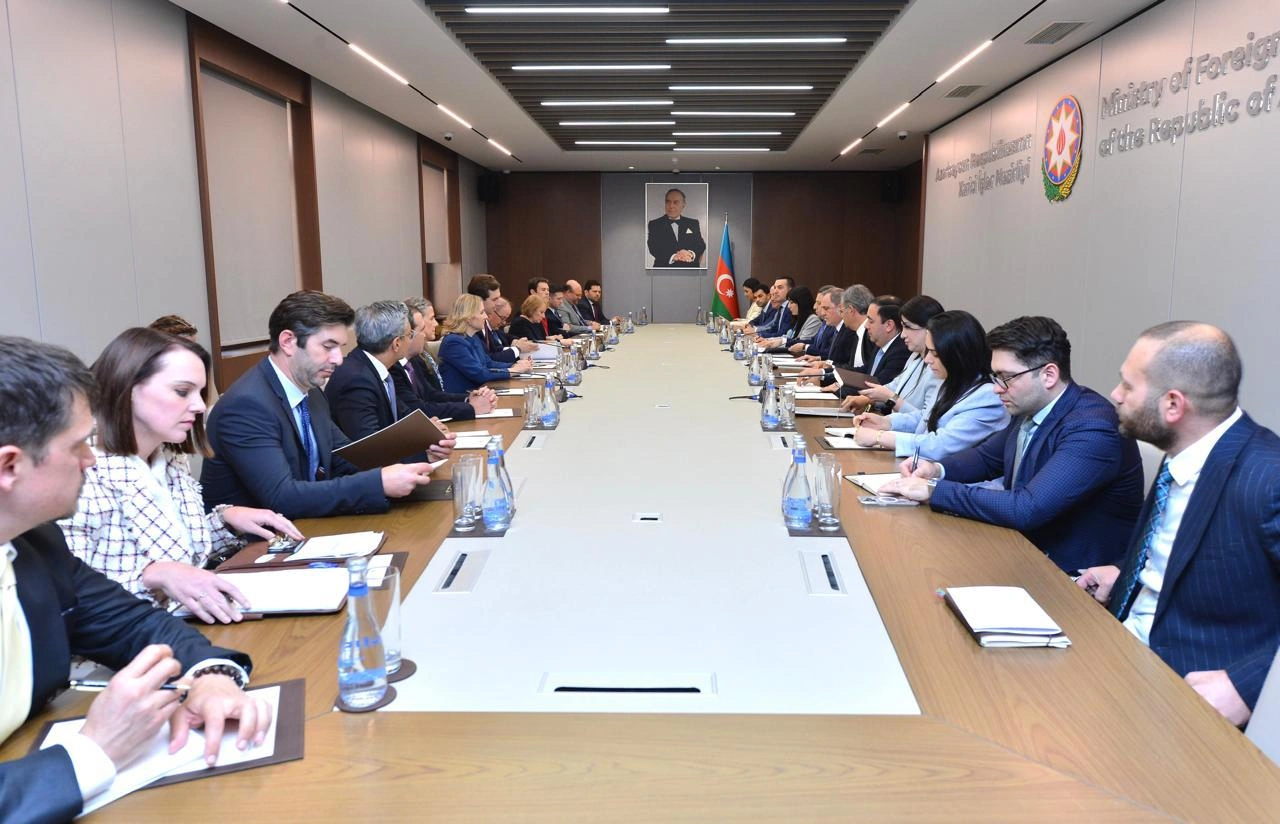 Azerbaijan’s FM, U.S. Assistant Secretary of State discuss energy security issues (PHOTO)
