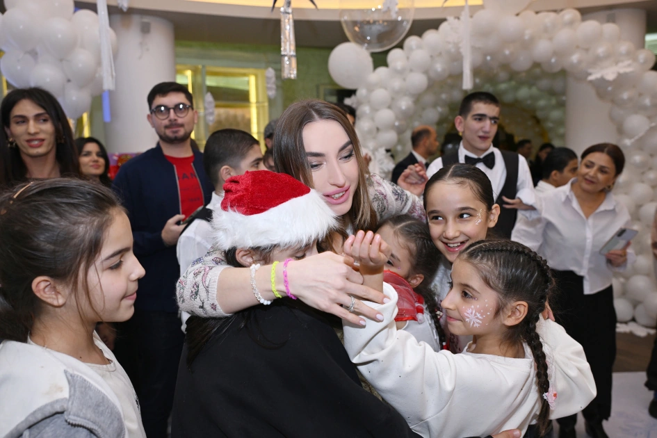 Heydar Aliyev Foundation VP Leyla Aliyeva, Head of Baku Media Center Arzu Aliyeva and Alena Aliyeva join festive celebrations for children with special needs in Baku (PHOTO)
