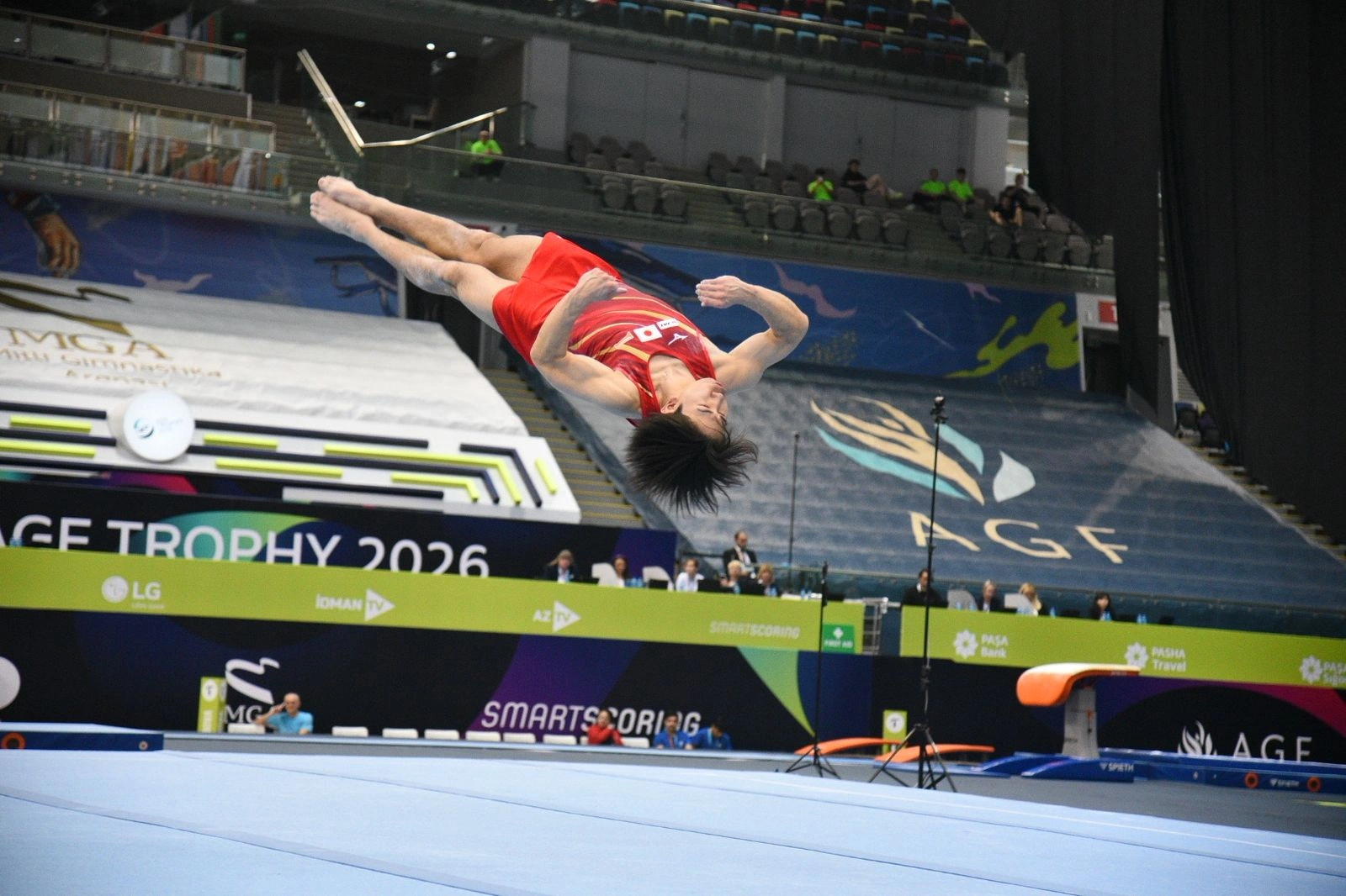 First day of FIG Artistic Gymnastics World Cup in Azerbaijan's Baku wraps up (PHOTO)
