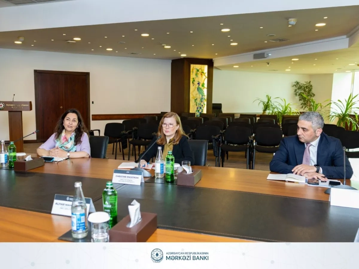 Azerbaijan Central Bank, ADB discuss financial sector reforms Photo