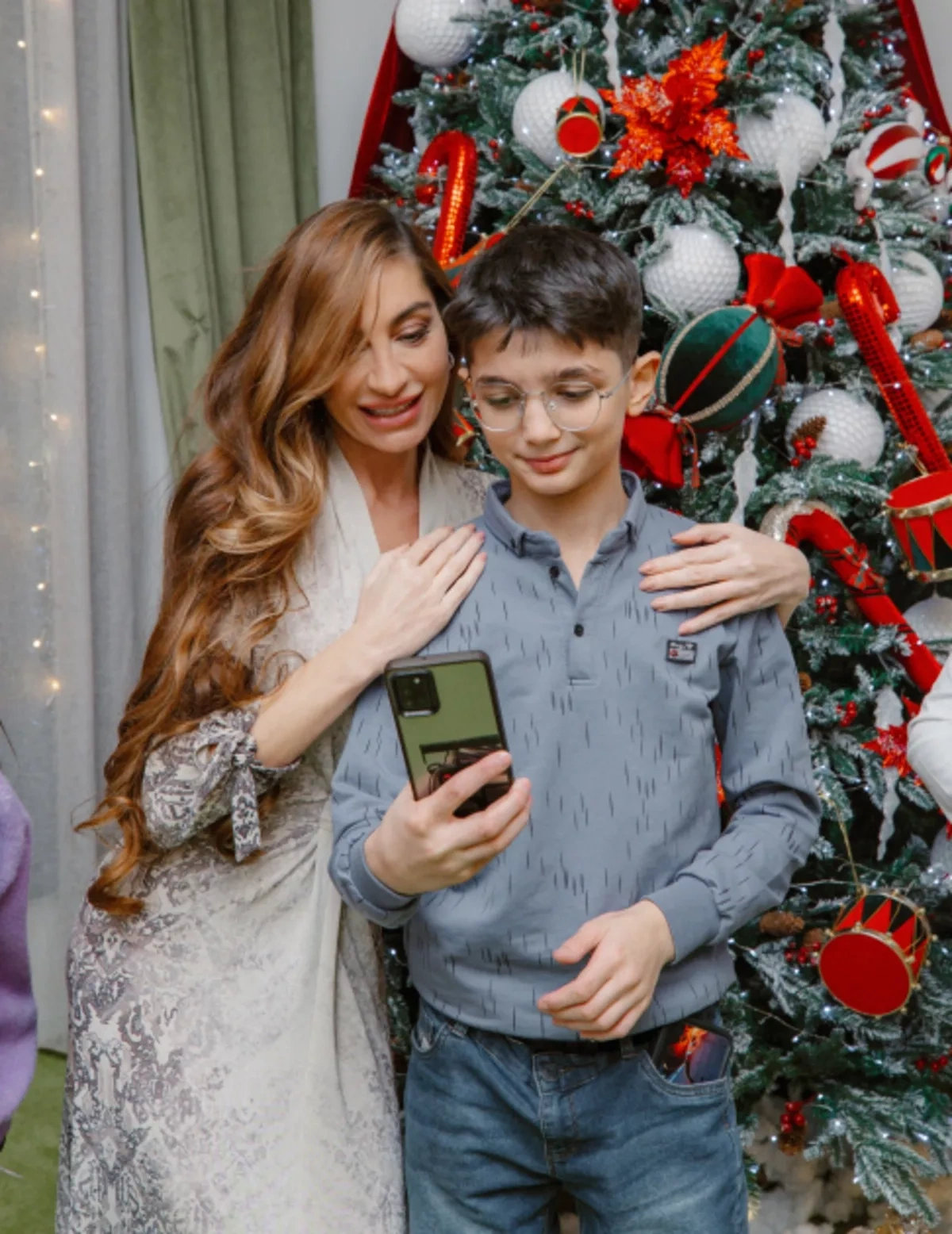 Leyla, Arzu Aliyeva share holiday joy with children at rehabilitation center