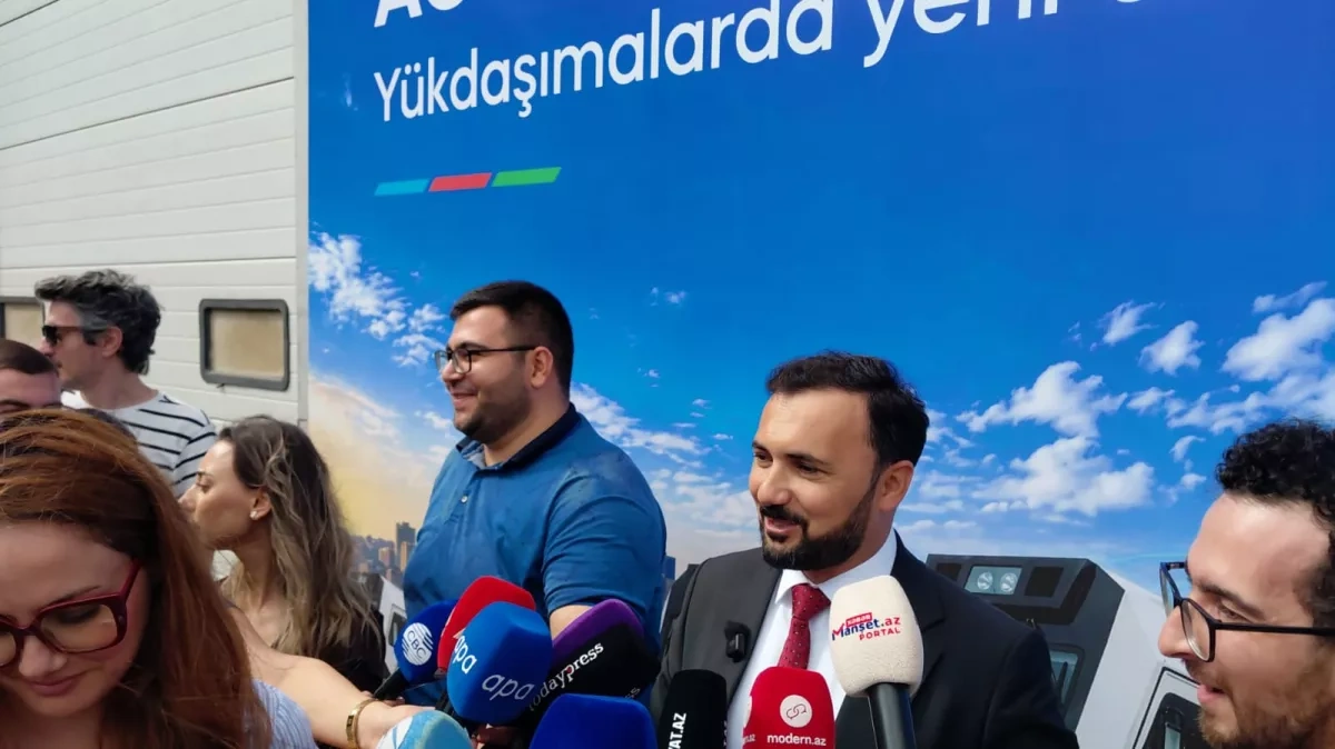 Azerbaijan unveils new Chinese-made freight locomotives for TRIPP PHOTO/VIDEO