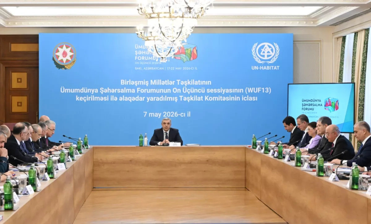 Azerbaijan holds final preparations meeting for WUF13 Urban Forum PHOTO