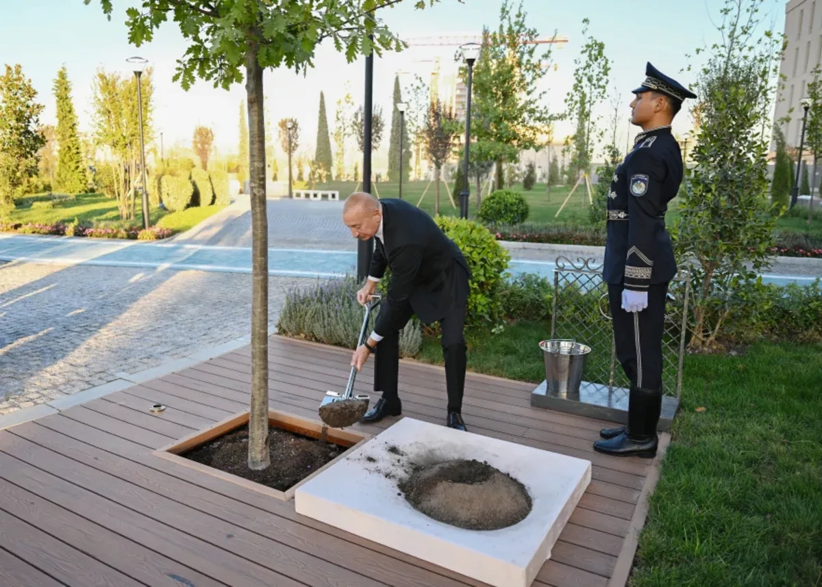 Azerbaijani, Uzbek leaders open Nizami Ganjavi National Pedagogical University in Tashkent PHOTO