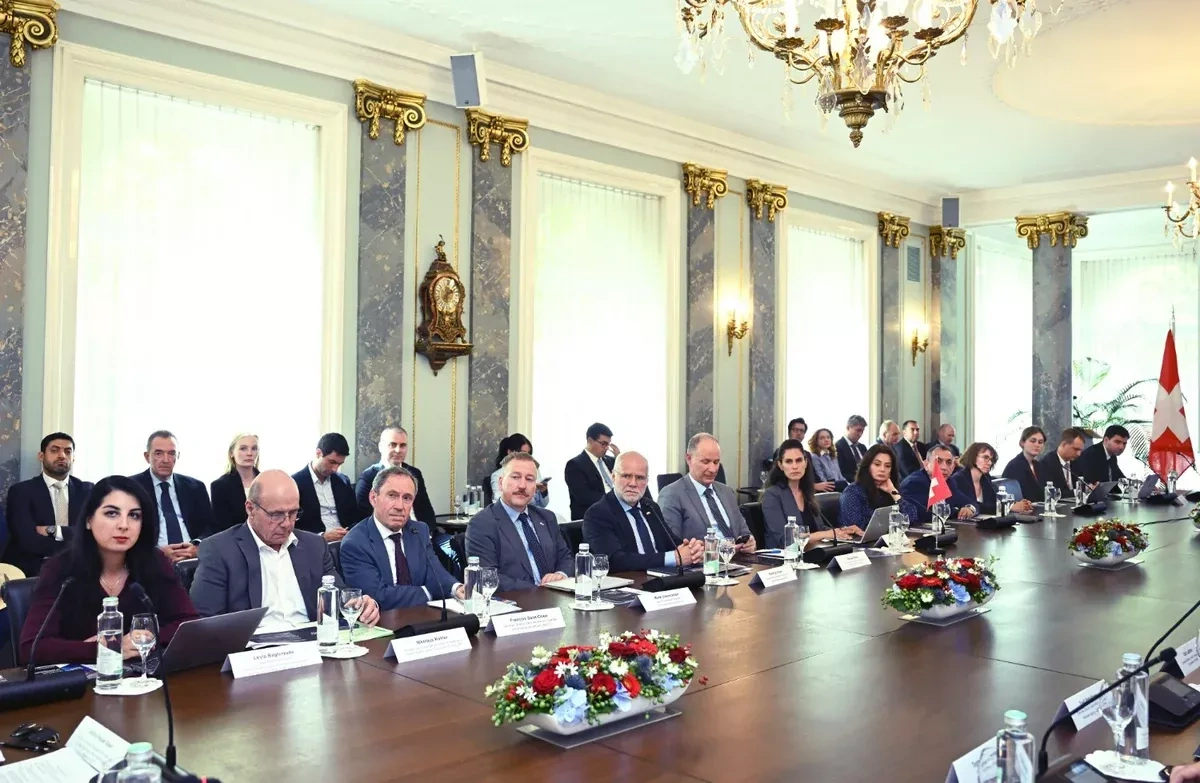 Azerbaijani minister presents investment opportunities to Swiss businesses PHOTO