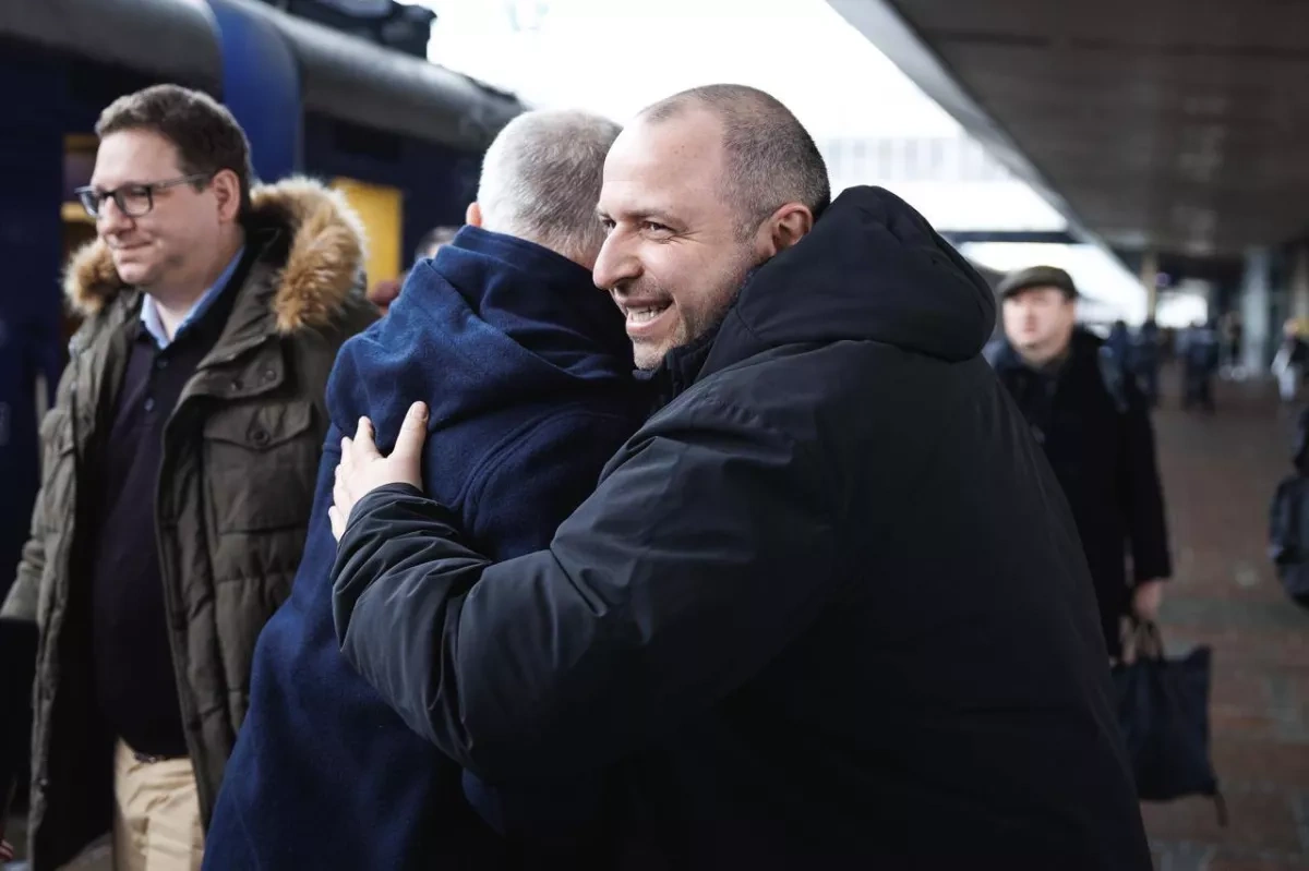 EU national security advisors arrive in Kyiv for high-level meetings photo
