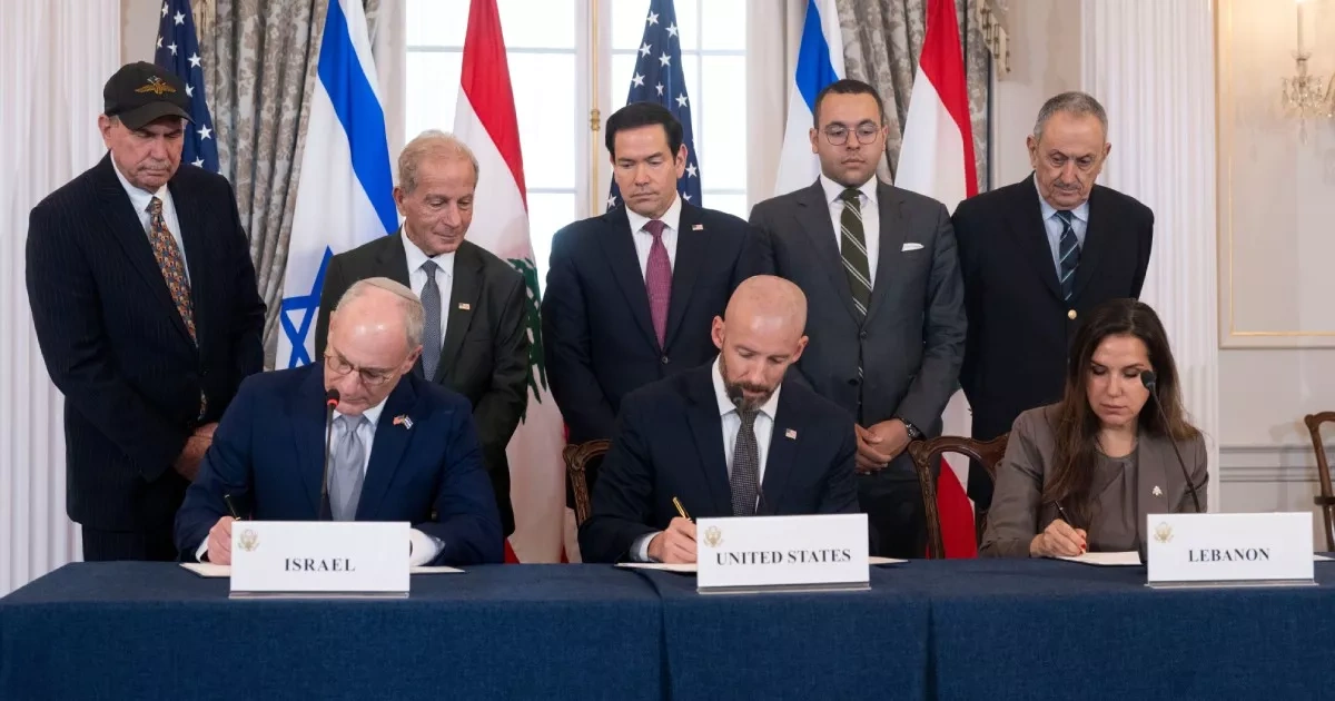 Israel, Lebanon agree US-backed framework to end decades of conflict