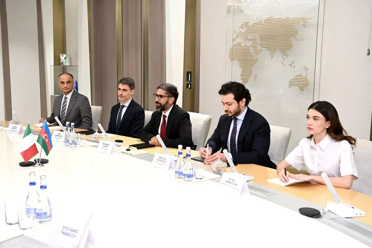 Azerbaijan, Italy discuss energy security, investment cooperation PHOTO