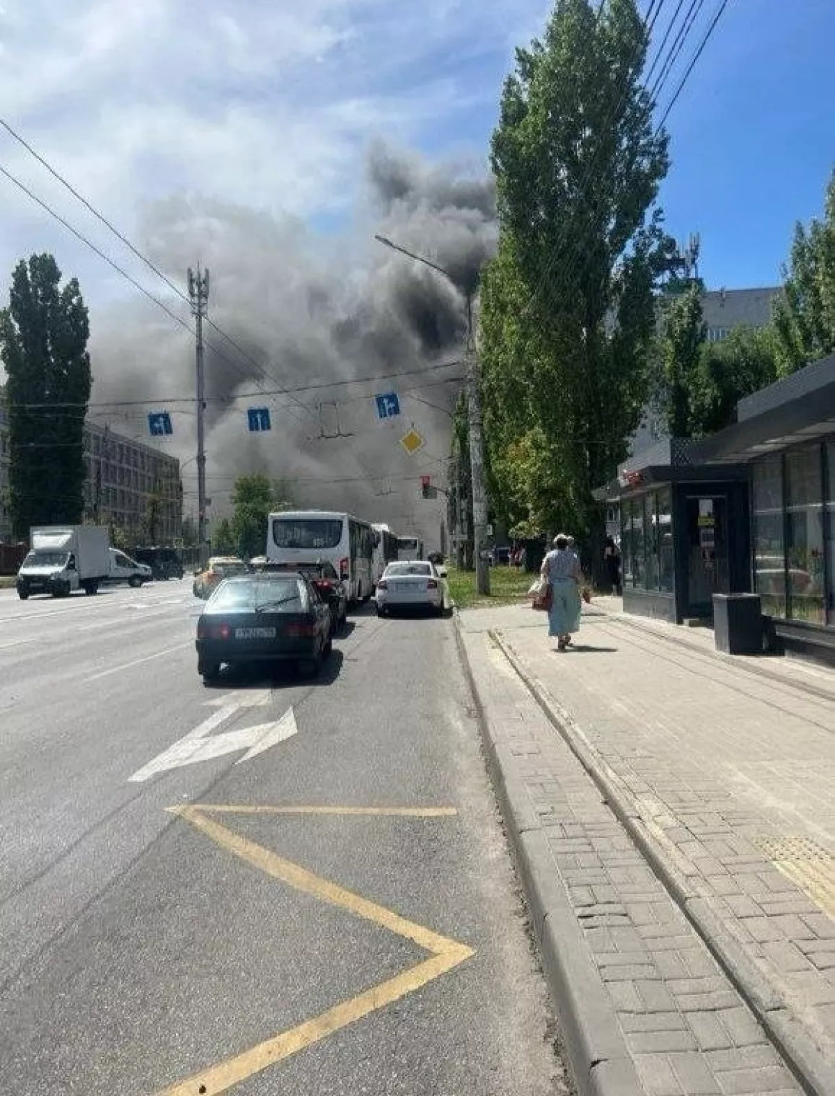 Ukrainian forces target Voronezh electronics plant PHOTO / VIDEO