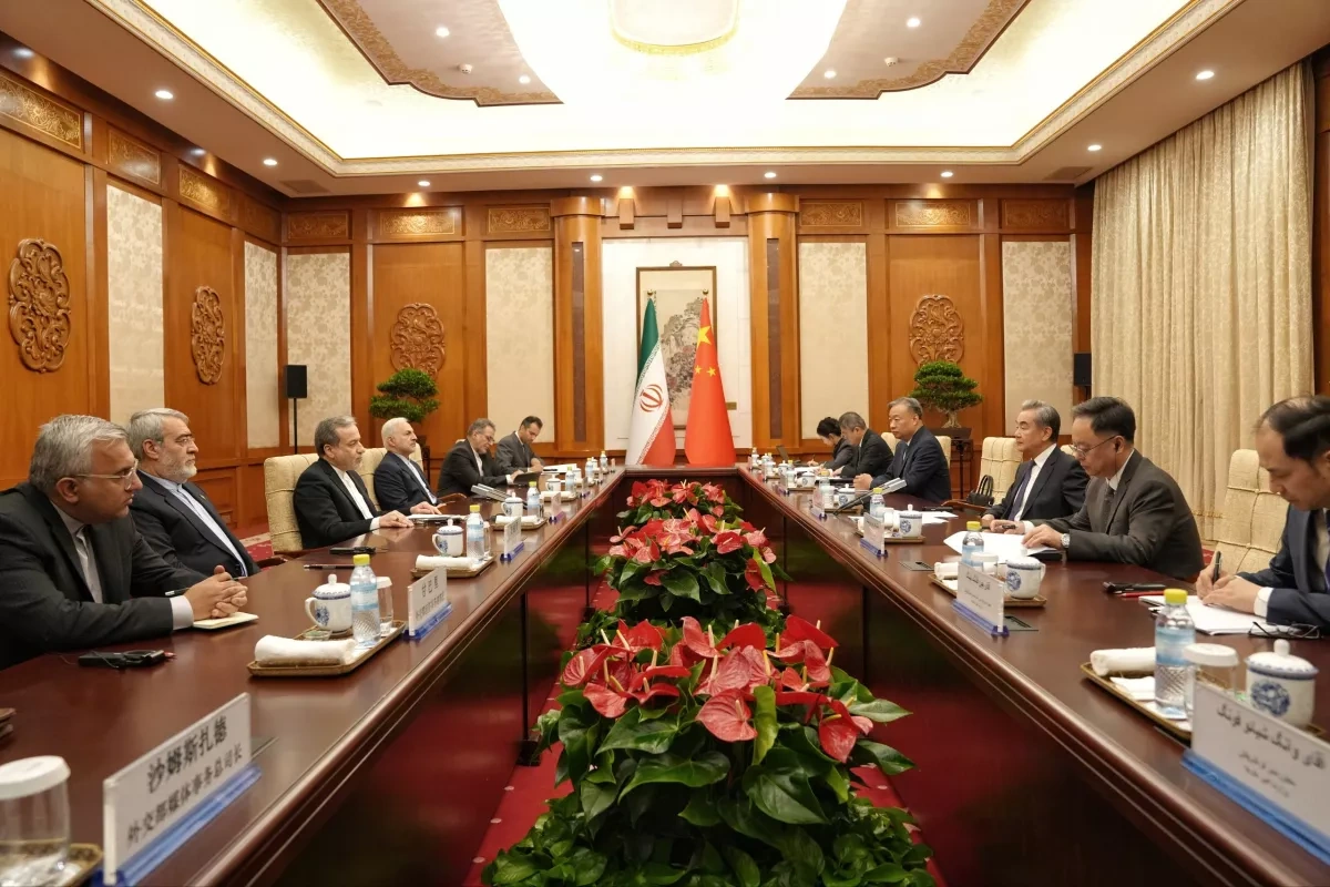 Iranian foreign minister holds talks in China ahead of Trump visit PHOTO