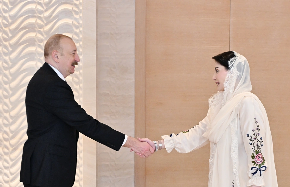 President Ilham Aliyev receives Chief Minister of Pakistan's Punjab Province (PHOTO)