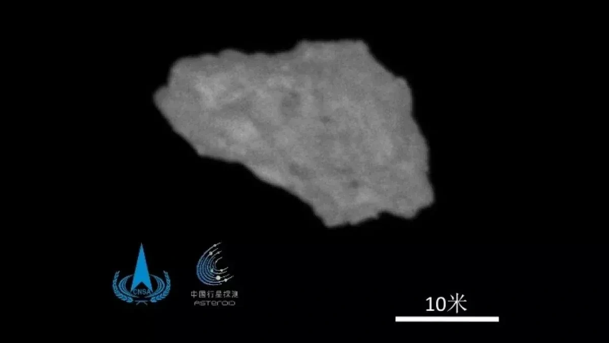 China's Tianwen-2 sends back first close-up image of Earth's "minimoon" PHOTO/VIDEO