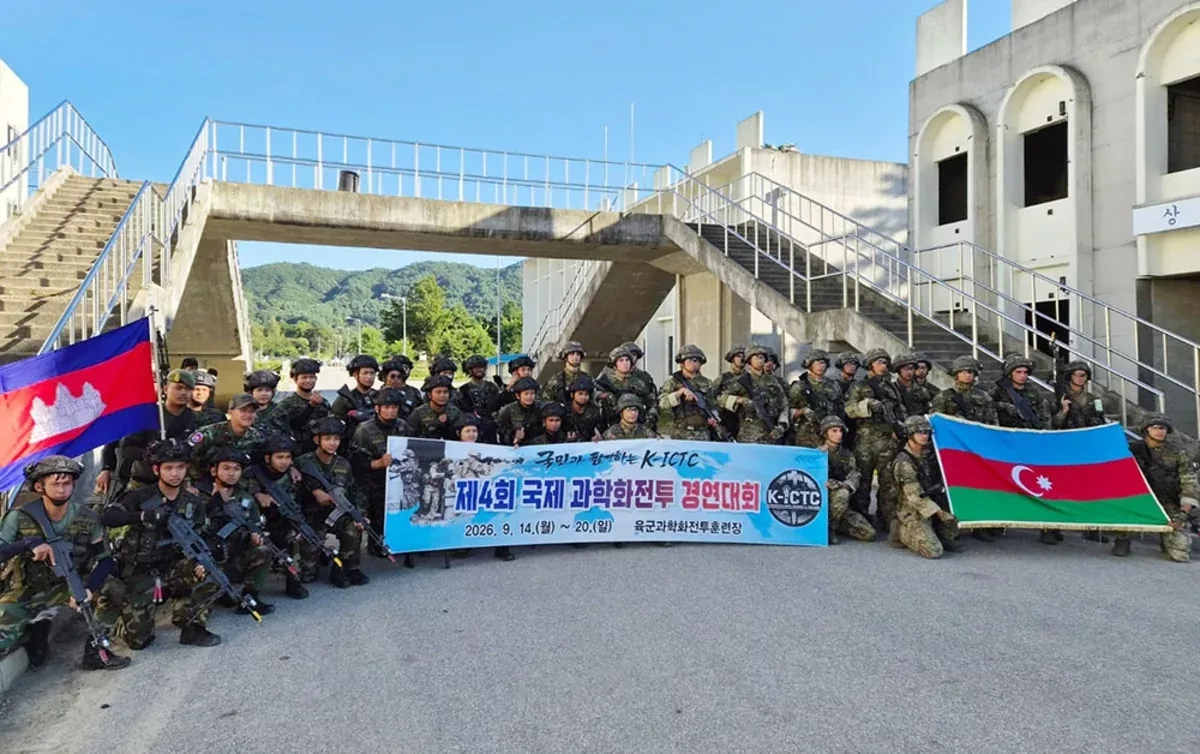 Azerbaijani troops join global military skills contest in South Korea PHOTO
