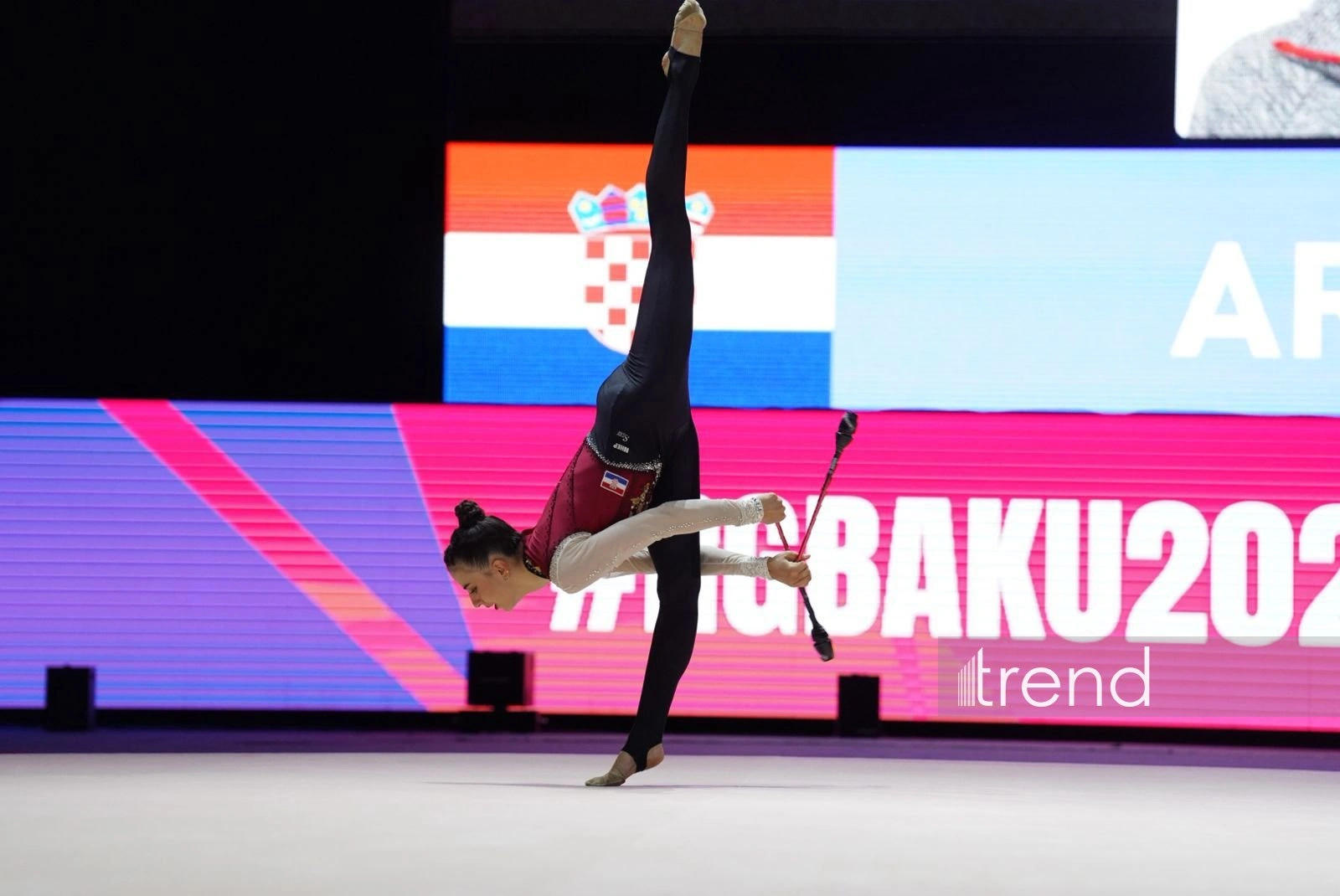 Third day of European Rhythmic Gymnastics Cup in Baku concludes (PHOTO)
