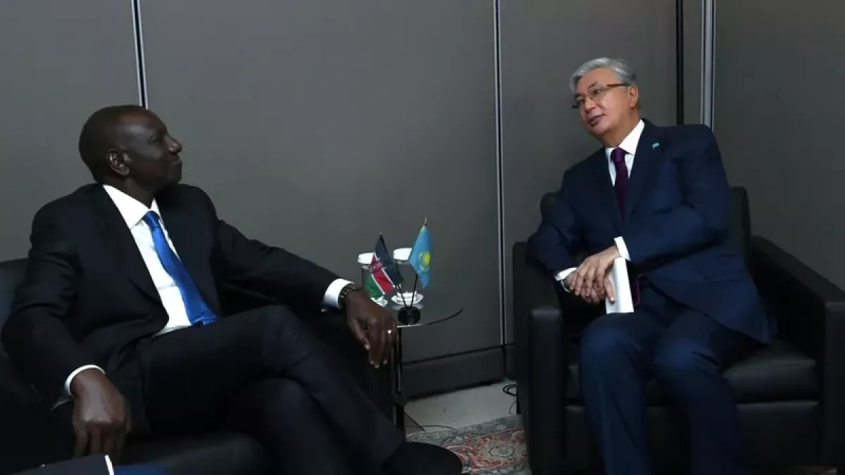 Kenya’s president begins state visit to Kazakhstan
