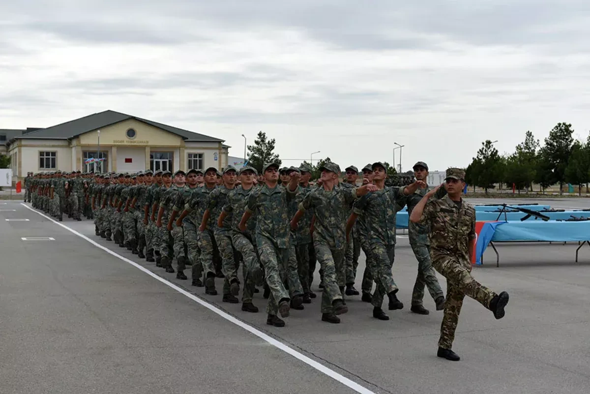 Azerbaijani Army holds military oath-taking ceremonies for young soldiers PHOTO