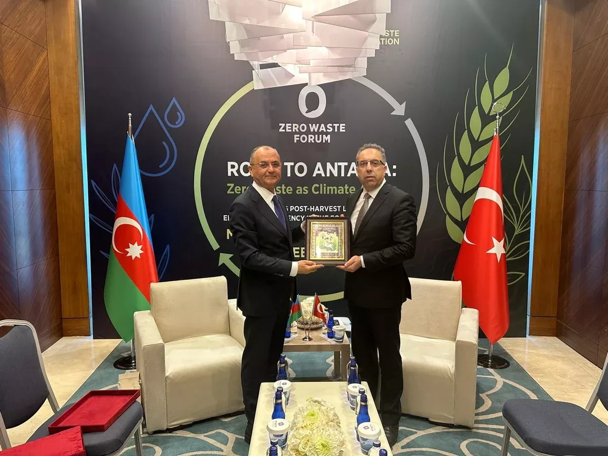 Baku, Ankara push food safety, zero waste cooperation PHOTO