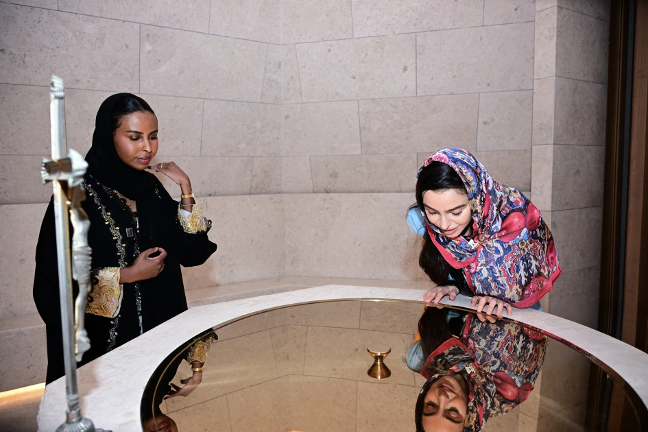 Heydar Aliyev Foundation VP Leyla Aliyeva visits Louvre Abu Dhabi Museum and Abrahamic Family House (PHOTO)