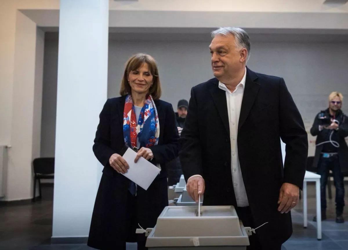 Hungarian prime minister declares election ambition: “I am here to win”